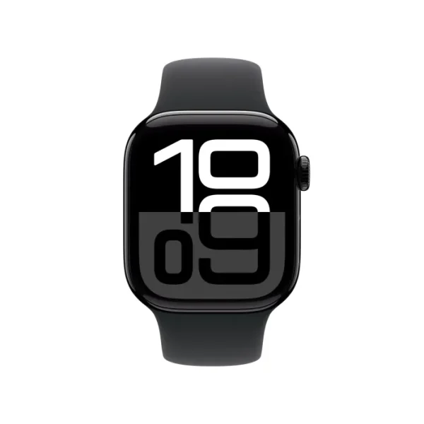 Refurbished Apple Watch S10 GPS 42mm Jet Black Alu Case with Black SB S/M