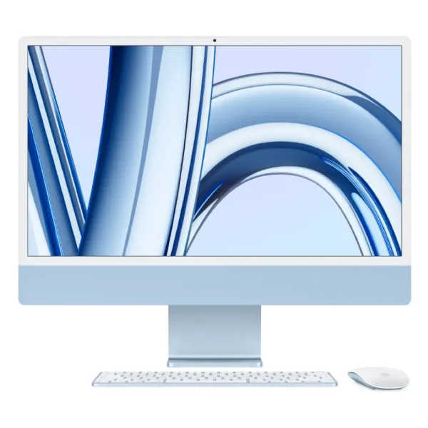 iMac 24-inch M3 8-Core CPU, 10-Core GPU (4.5K Retina, 8GB Unified RAM, 256GB SSD, Blue)  Refurbished