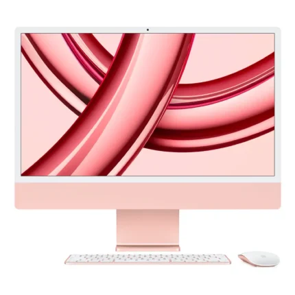iMac 24-inch M3 8-Core CPU, 8-Core GPU (4.5K Retina, 8GB Unified RAM, 256GB SSD, Pink) (Used)