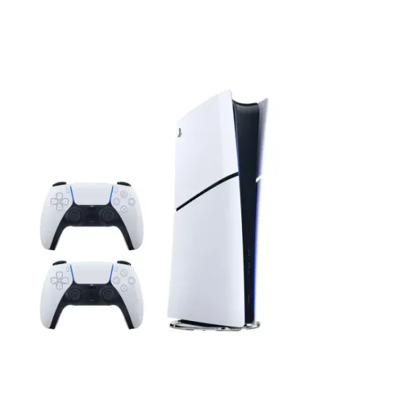 PS5 Slim Digital + Additional DualSense 5 White Controller