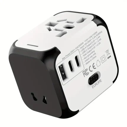 Travel Adapter - 2500W Universal Power Plug
