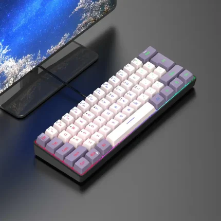 61keys Mini RGB Backlit Keyboard