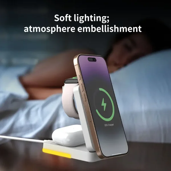 3-in-1 Magnetic Wireless Charger