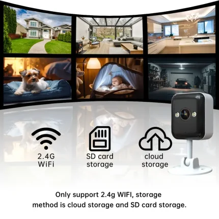 JOOAN 1080P HD Security Camera with Full Color Night Vision