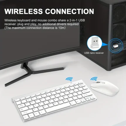 cimetech Wireless Keyboard & Mouse Combo