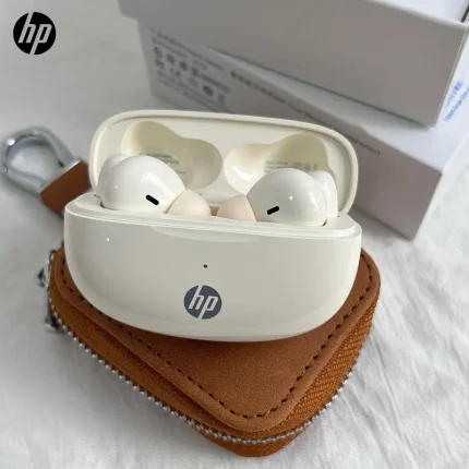 HP True Wireless Earbuds, Wireless 5.4, Hands-Free Call, Compatible with Apple & Android, Built-In Microphone, A Protective Case Is Given As a Gift