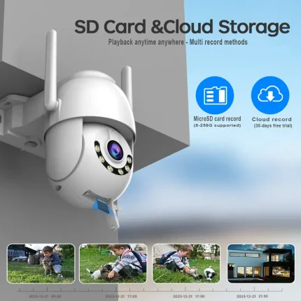 3MP Full HD Wireless WiFi Security Camera