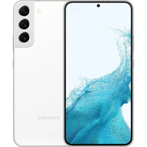 Samsung Galaxy S22 Plus 5G Smartphone – 128GB (Phantom White, Unlocked)
