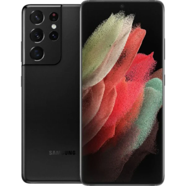 S21 Ultra 5G Smartphone – 128GB Storage, Dual SIM, Black