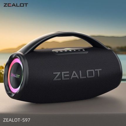 Zealot 80W Super Bass Bluetooth Speaker With 16000mAh Battery S97