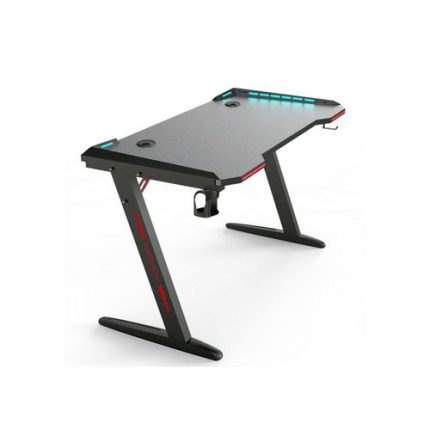 Modern Z Shaped RGB Led Lights Gaming Table 1.2Metre