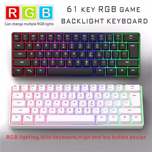 RGB Game USB Luminous Keyboard