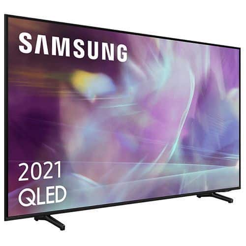 Samsung Premium 55 Inch UHD Q60C Ultra Slim Class 4K HDR+ Smart QLED TV