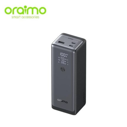 Oraimo PowerJet 130 Power Banks 27600mAh 130W Type-C Fast Charging Smart Digital Display