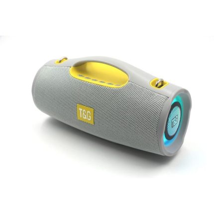 T&G T&G-437 Blue Tooth Waterproof Portable Speakers With LED Light BT Stereo Bass Woofer (GREY)